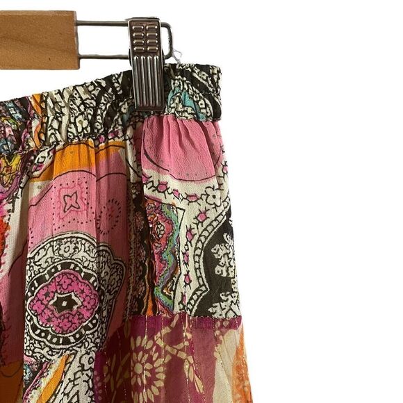 Boston Proper Vintage Boho Paisley Made in India Pleasant Maxi Skirt Size XS - Picture 2 of 9